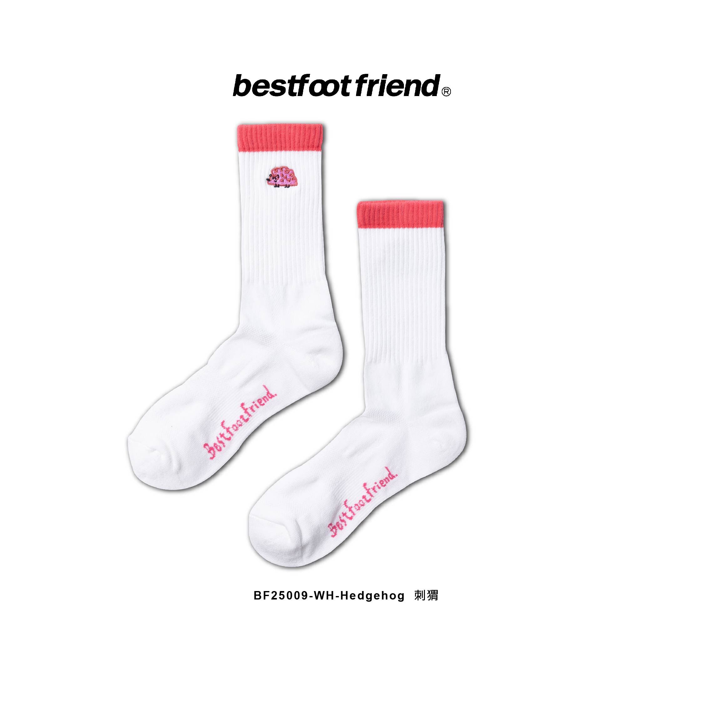 Best Foot Friend Hedgehog Socks