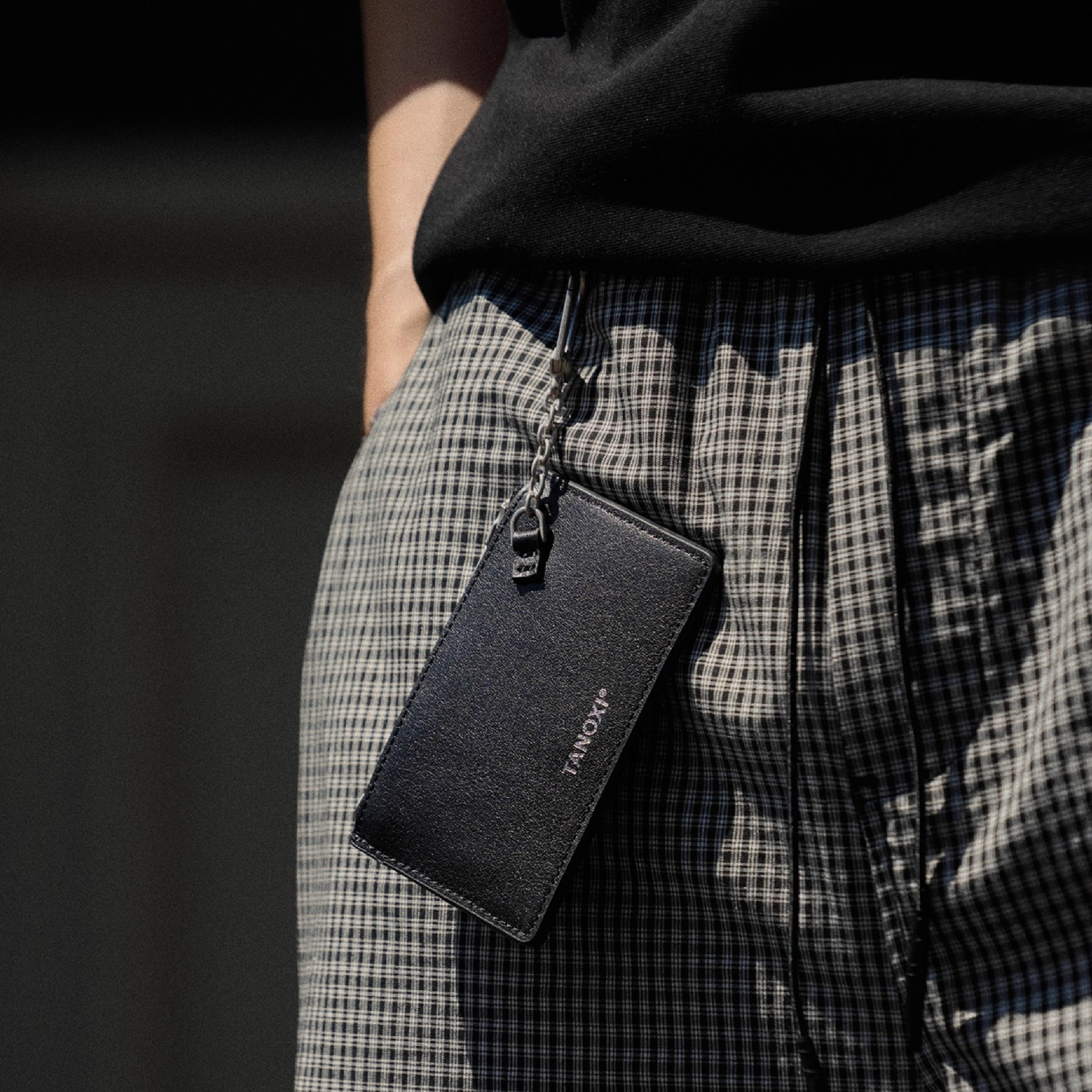 TANOXI Nappa Coin Purse 牛皮 拉鍊卡夾錢包 [TNX-B008]