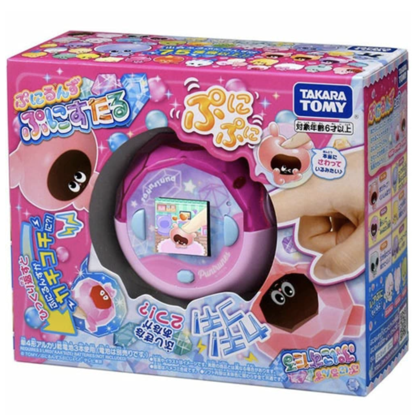 日本 2025 新版 Takara Tomy Punirunes Puni 可觸摸寵物育成遊戲