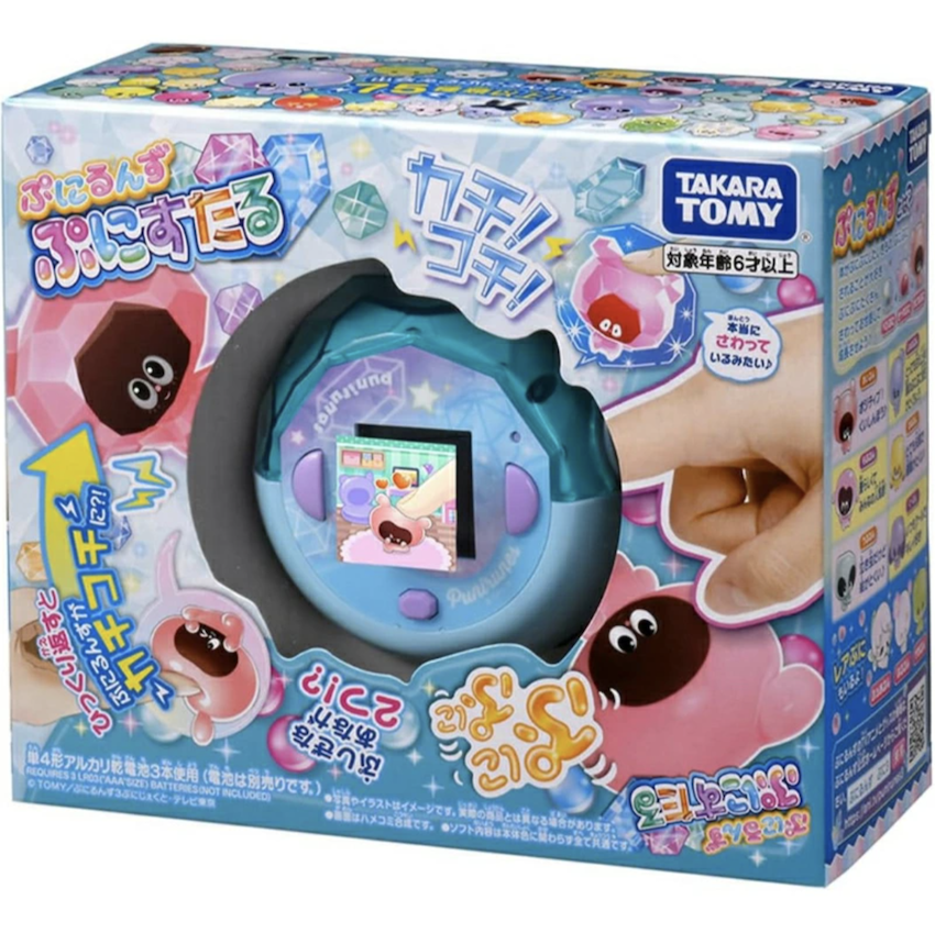 日本 2025 新版 Takara Tomy Punirunes Puni 可觸摸寵物育成遊戲