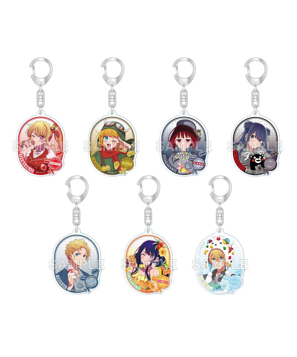 預購-【我推的孩子】『【47都道府縣之子】』集換式壓克力鑰匙圈 九州 BOX販售【日本進口精品】