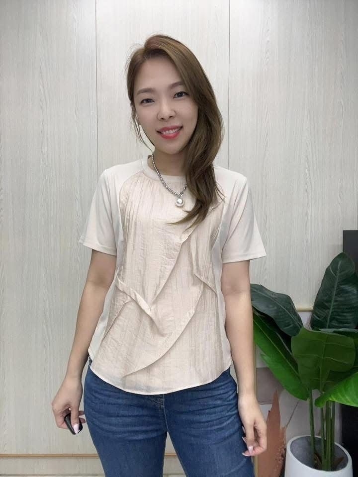 韓國高質拼布料top~101J