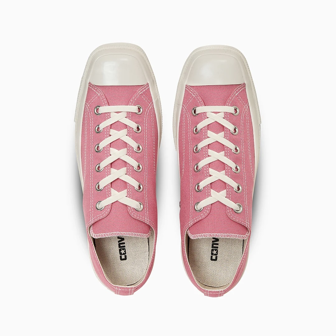 CONVERSE ALL STAR SQUARE TOE 粉色 方頭 奶油底 帆布鞋 休閒鞋 日本限定 31316073