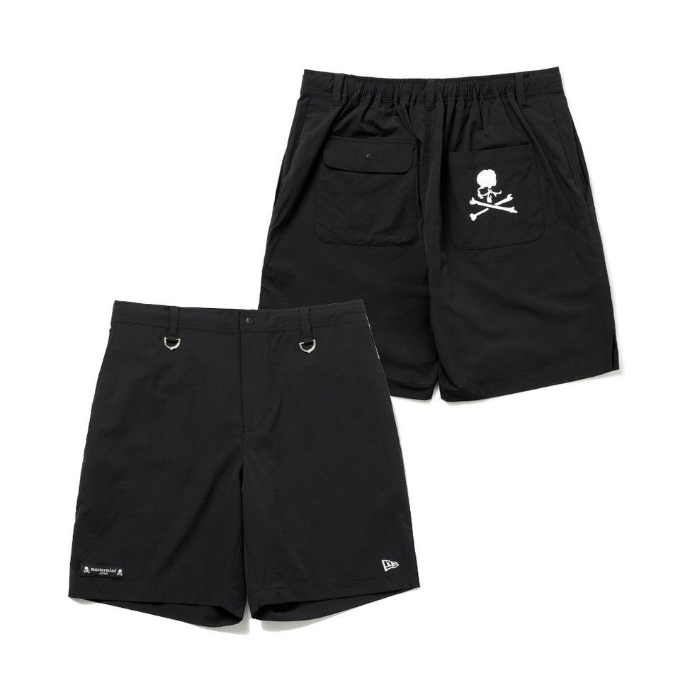 2025AW NEW ERA X MASTERMIND JAPAN GOLF HALFPANTS MMJ SKULL LOGO 聯名 高爾夫球 骷髏 短褲 現貨