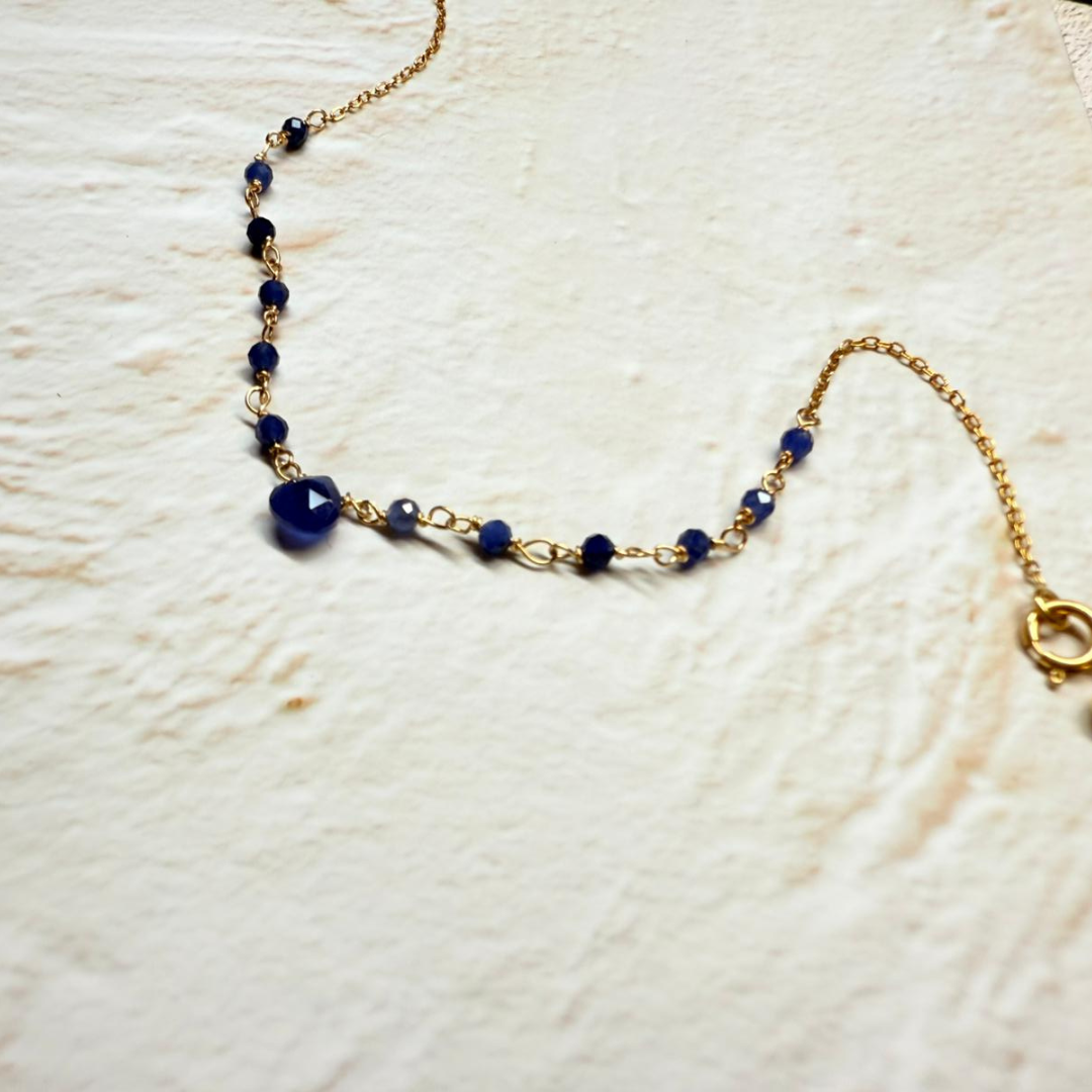 【現貨】全人手手工繞線手鍊 • 方解石