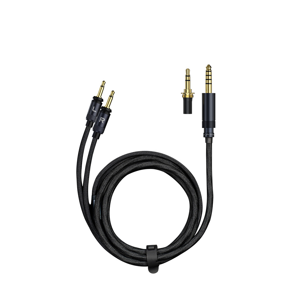FIIO LL-RD 2024 高純度単結晶純銀線 高品質アップグレード LL-RD 2024 高純度單晶純銀雙3.5mm可換插頭耳機升級線(1.5M)