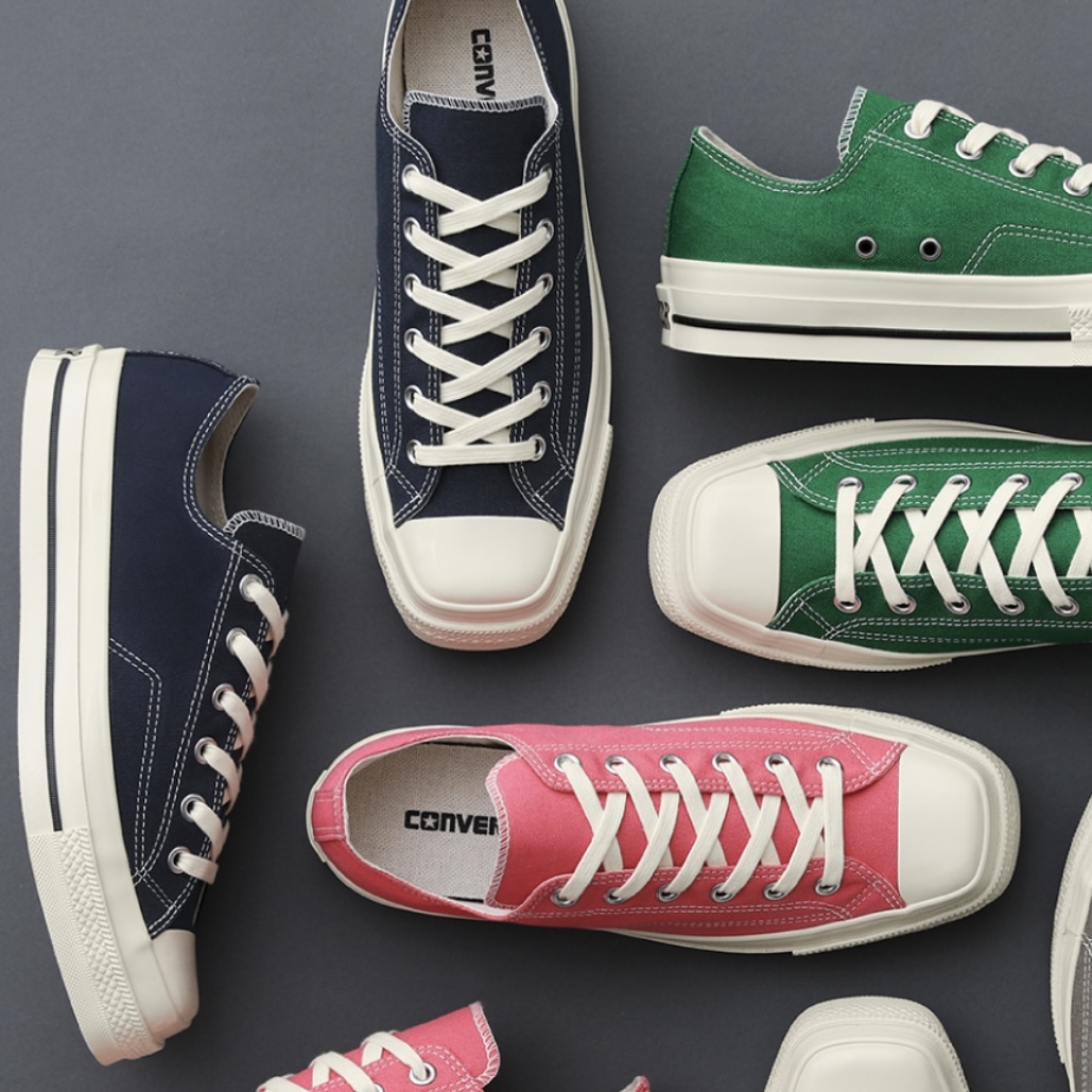 CONVERSE ALL STAR SQUARE TOE 深藍 方頭 帆布 休閒鞋 日本限定 匡威 31316151