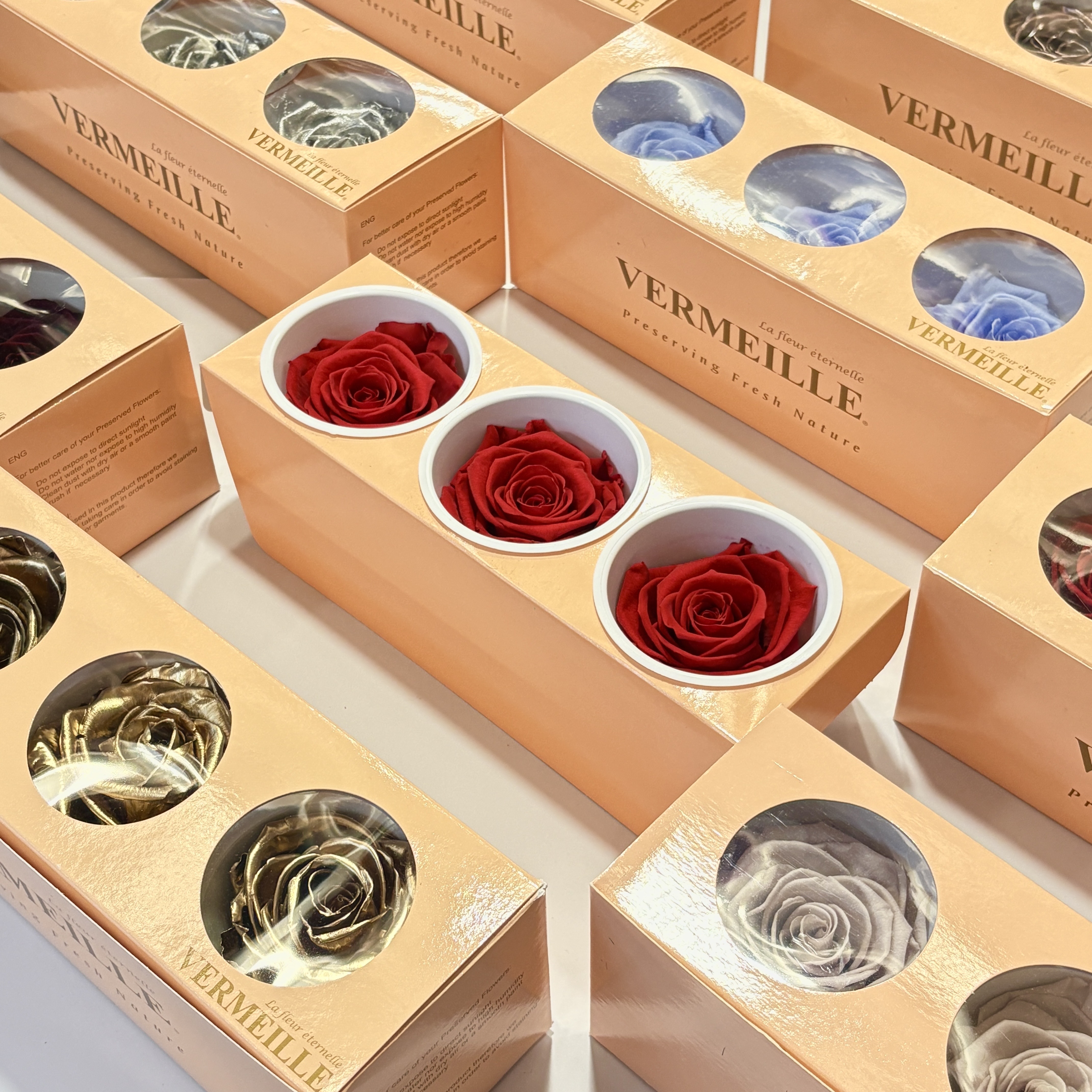 出清特價❗️三輪 VERMEILLE 永生玫瑰