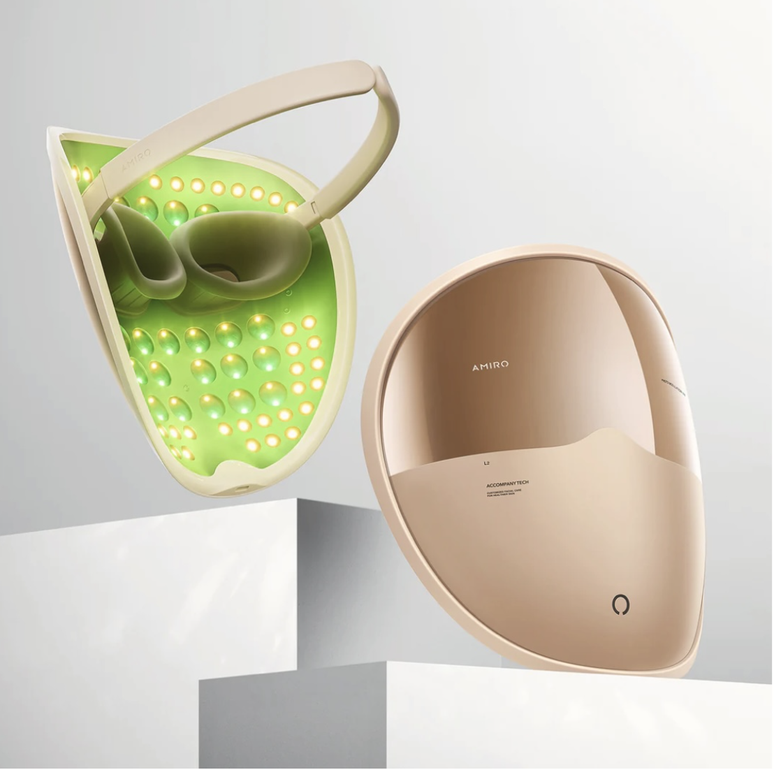 AMIRO Spectra 第二代  5 合 1 LED 光療面膜 [一年保養］