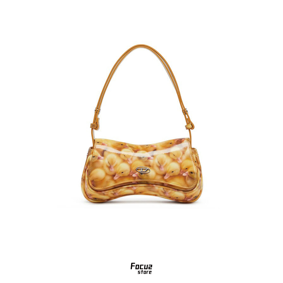 【Focus Store】預購 Diesel FABRIC & POLY / HA809 Bag 黃色小鴨 單肩包