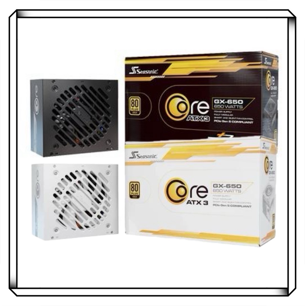 Seasonic 海韻 ATX3 CORE GX-650 金牌 全模 電源供應器