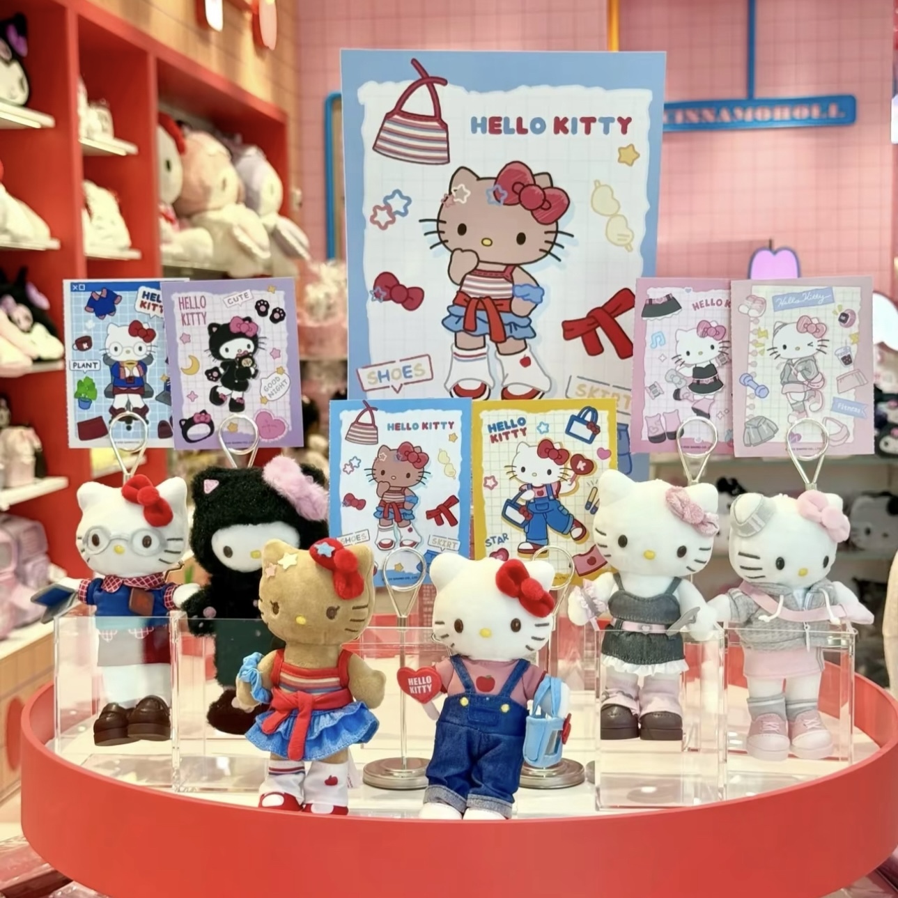 SANRIO HELLO KITTY的一天系列 吊飾 玩偶 三麗鷗 凱蒂貓/代購