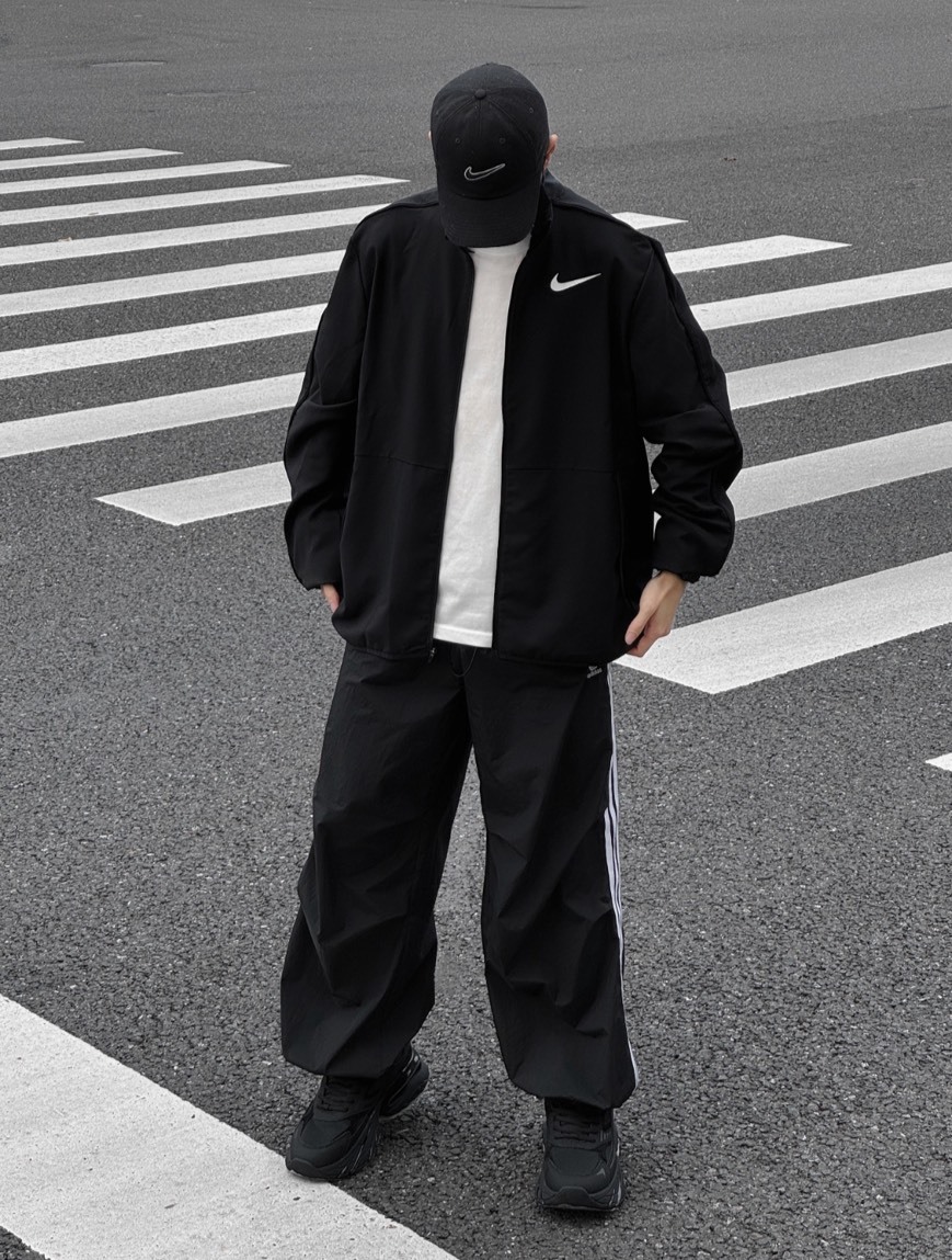 Nike Dri-Fit 黑武士 純黑 全黑 立領外套 DM6620011