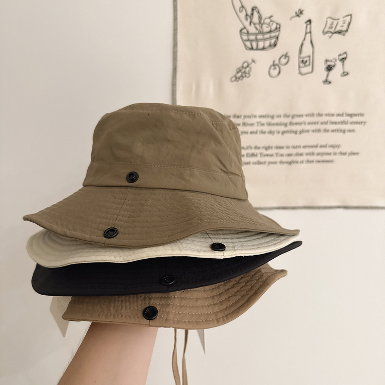 抽繩遮陽漁夫帽