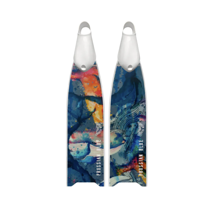 ▲普魯士藍 玻纖彩繪板 彩浪