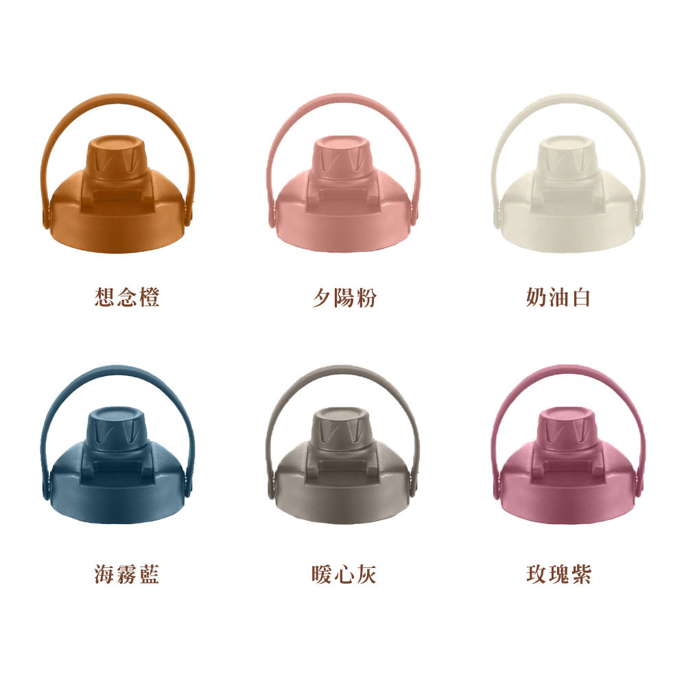Grech&Co. 不鏽鋼水壺替換蓋 直飲式 (多色可選)