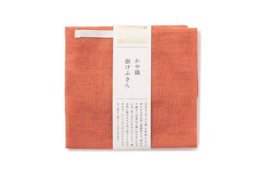 中川政七商店 - 蚊帳織可吊掛方巾 / 檜扇