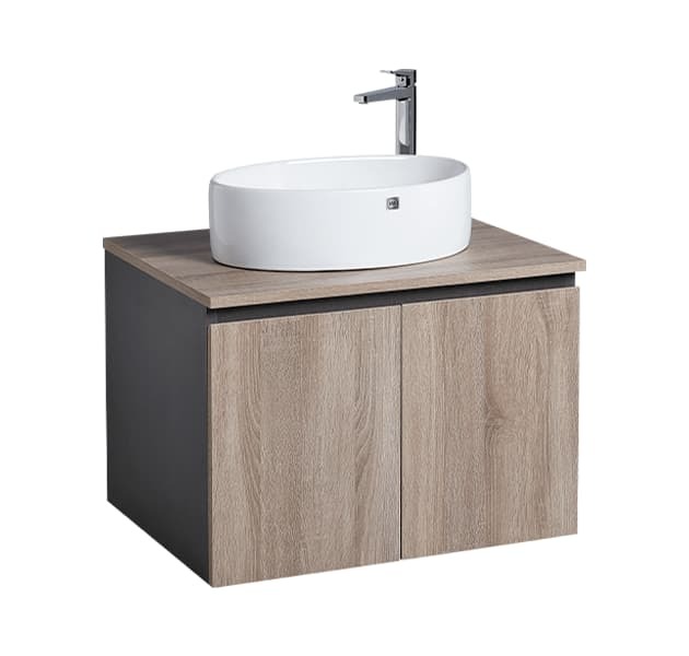 OVO京典衛浴 檯面式臉盆盆櫃組 L6702+WX13-70S+H70-5+F8057L