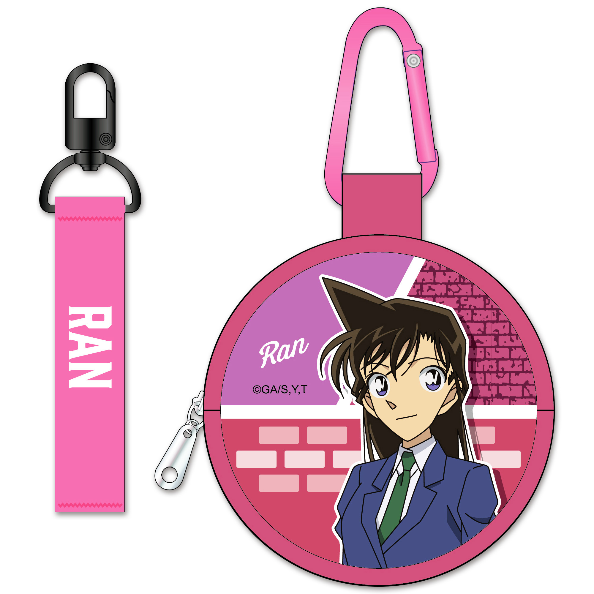 名偵探柯南-圓掛包-小蘭