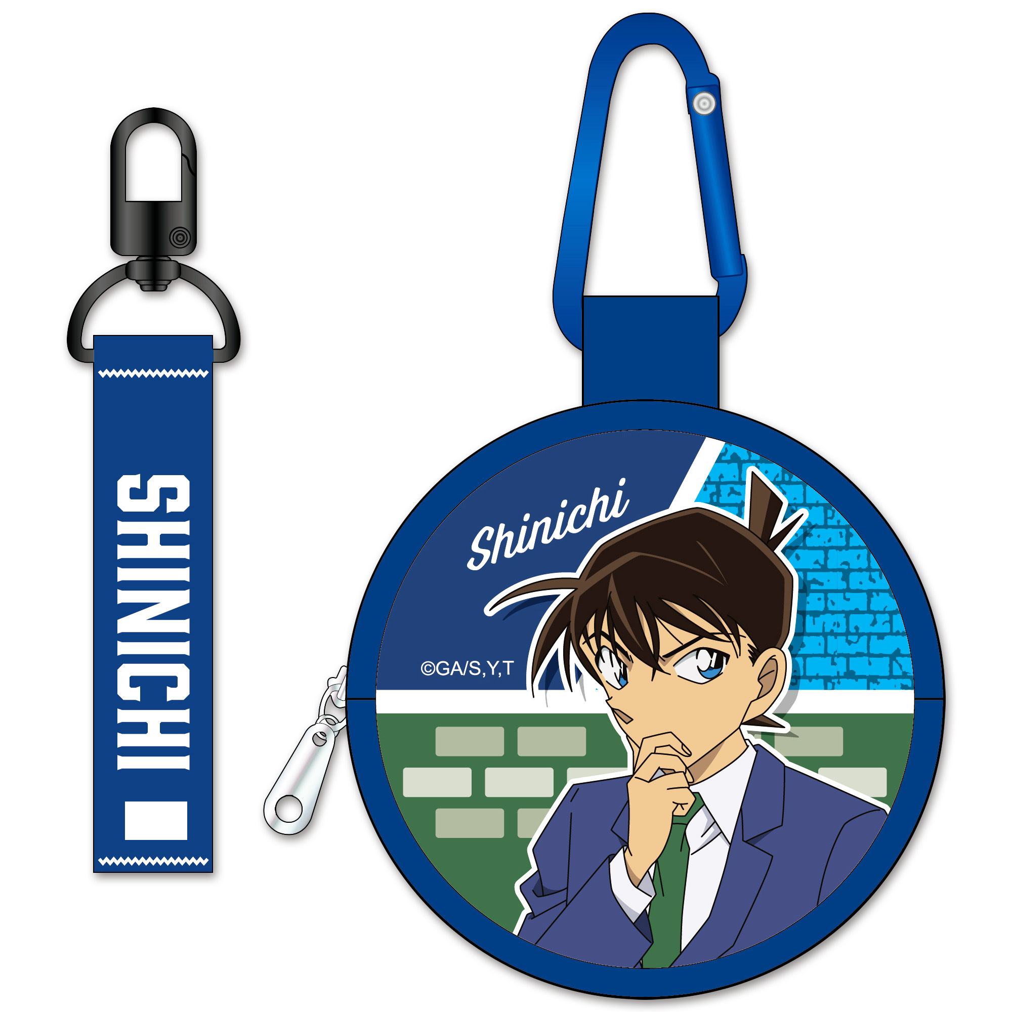 名偵探柯南-圓掛包-新一