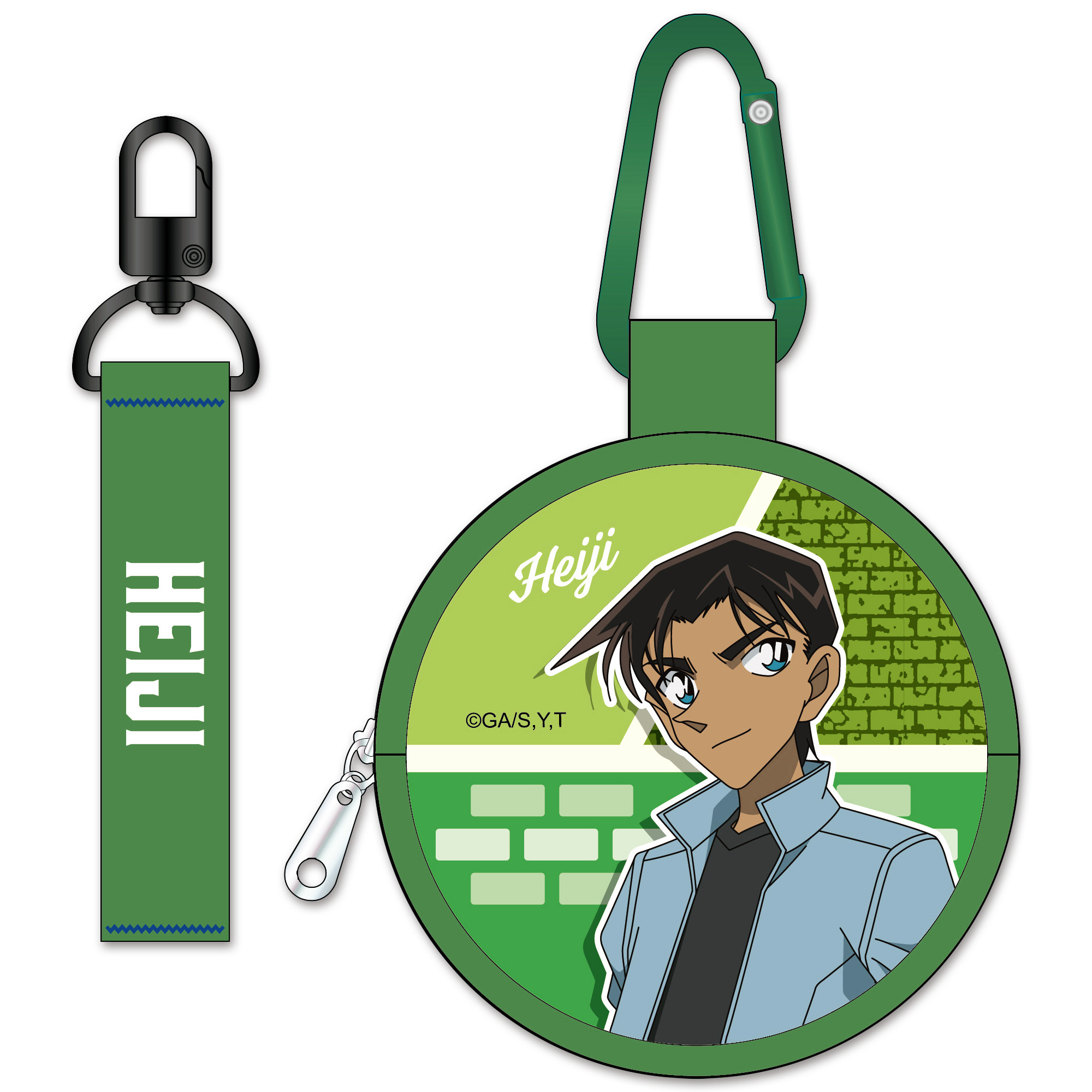 名偵探柯南-圓掛包-平次