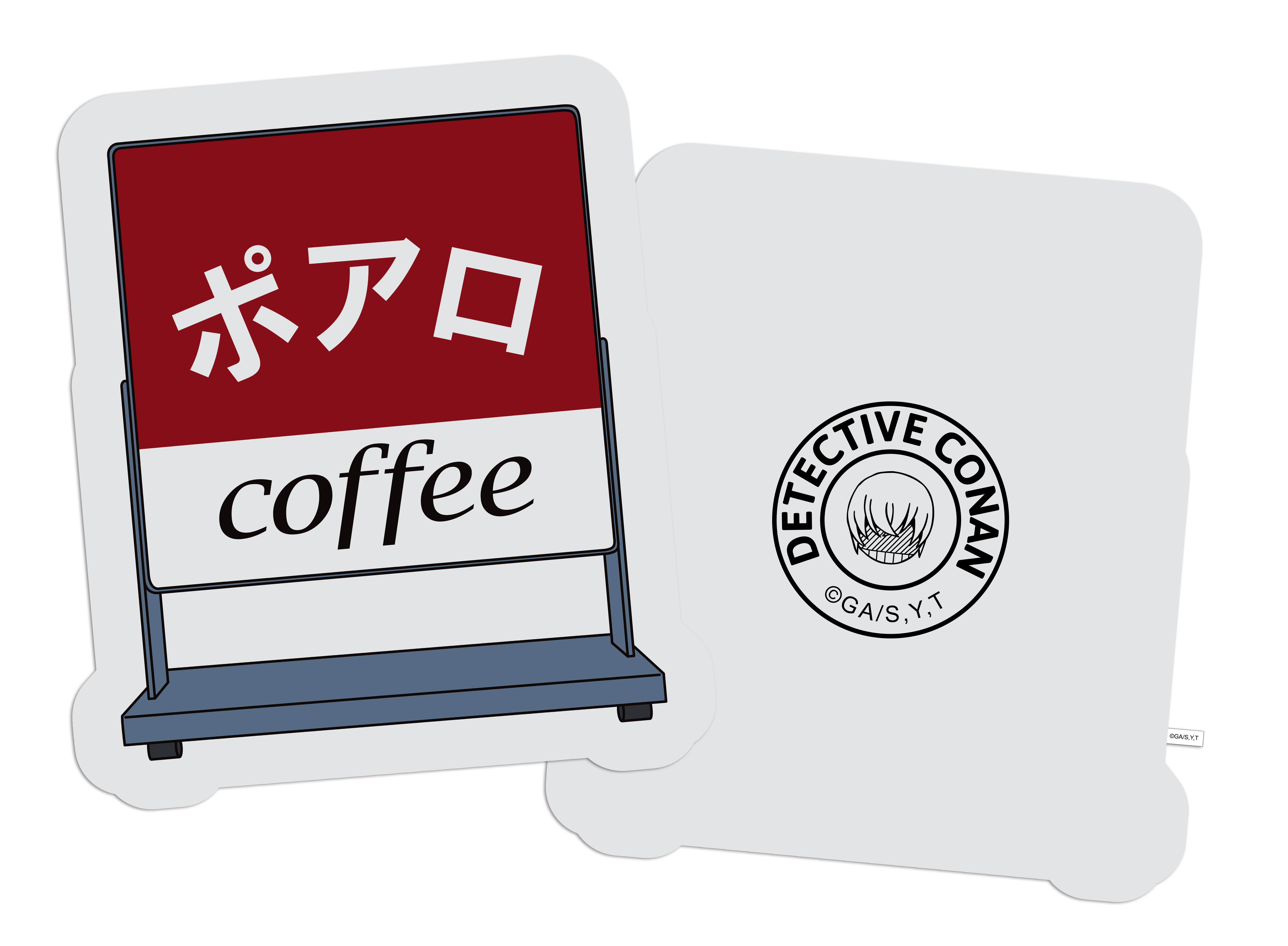 名偵探柯南-白羅咖啡廳招牌抱枕