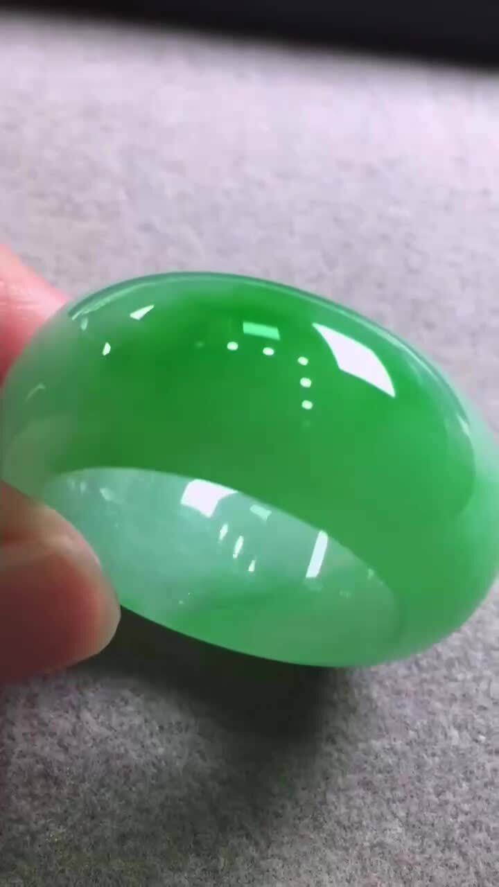 712329 翡翠綠指環 (內直徑19mm)