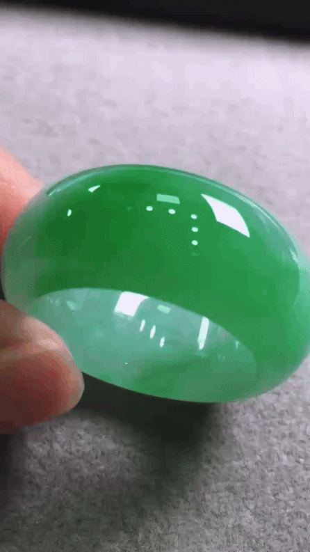 712329 翡翠綠指環 (內直徑19mm)