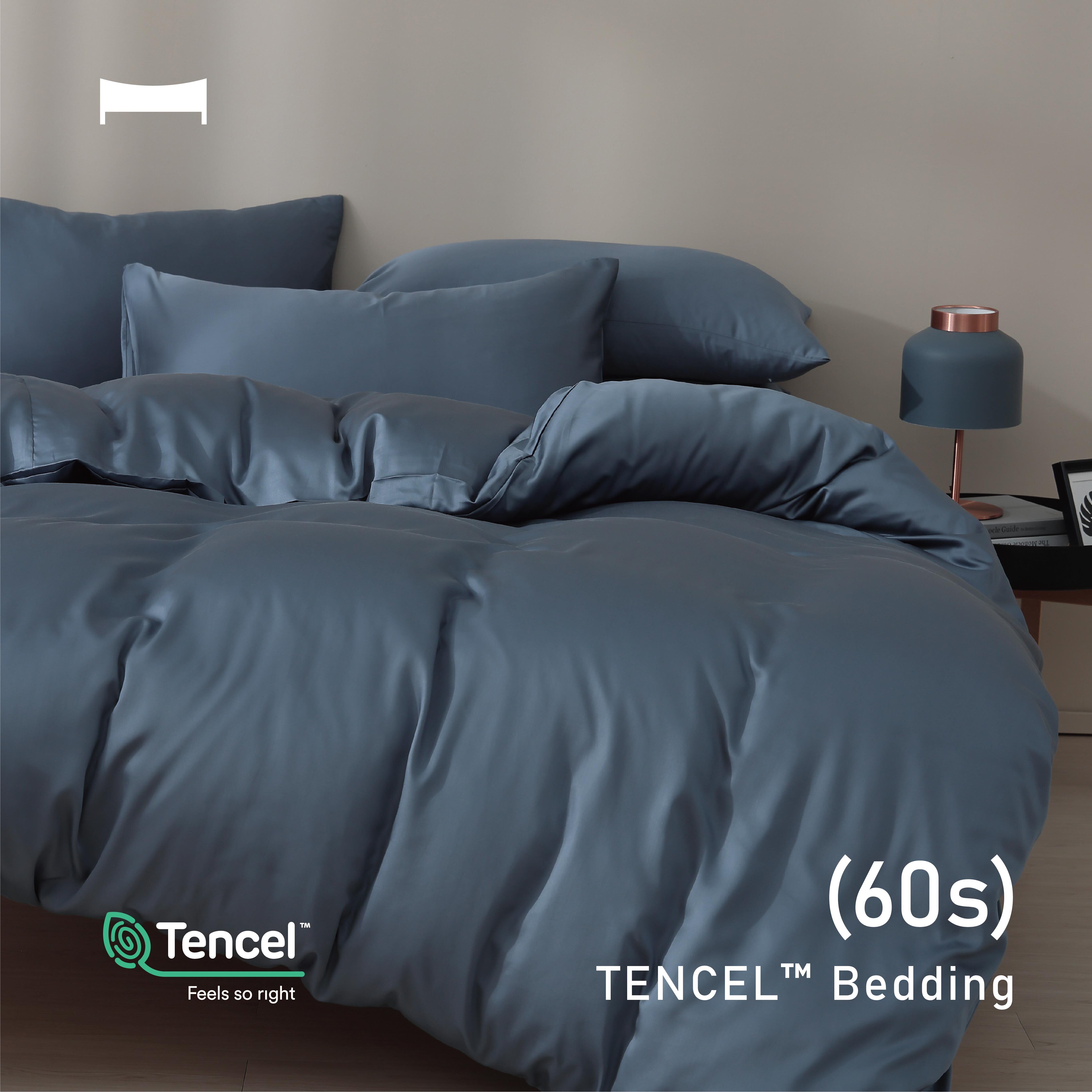 TENCEL BEDDING｜60支天絲四件組《昏藍 DUSKY BLUE》