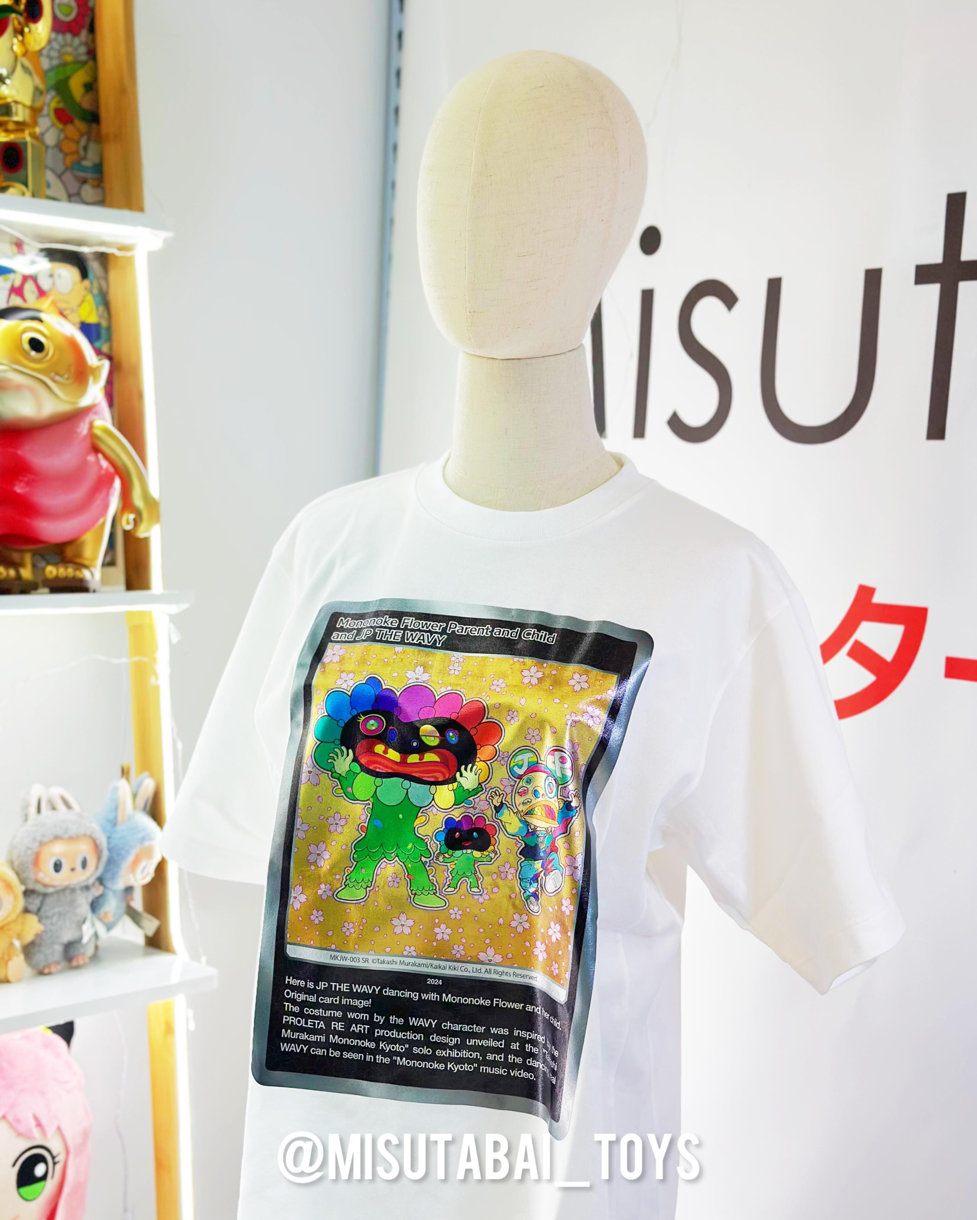 Murakami Flowers Collectible Trading Card T-shirt