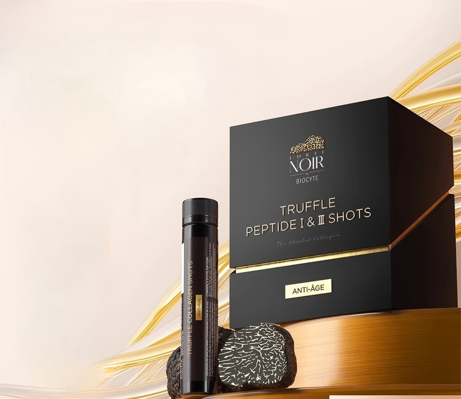 法國【 黑松露骨膠炮膠原蛋白勝肽飲】25ml*10瓶 BIOCYTE碧維斯 【正品】煥顏抗皺緊緻 BIOCYTE COLLAGEN 貝茜