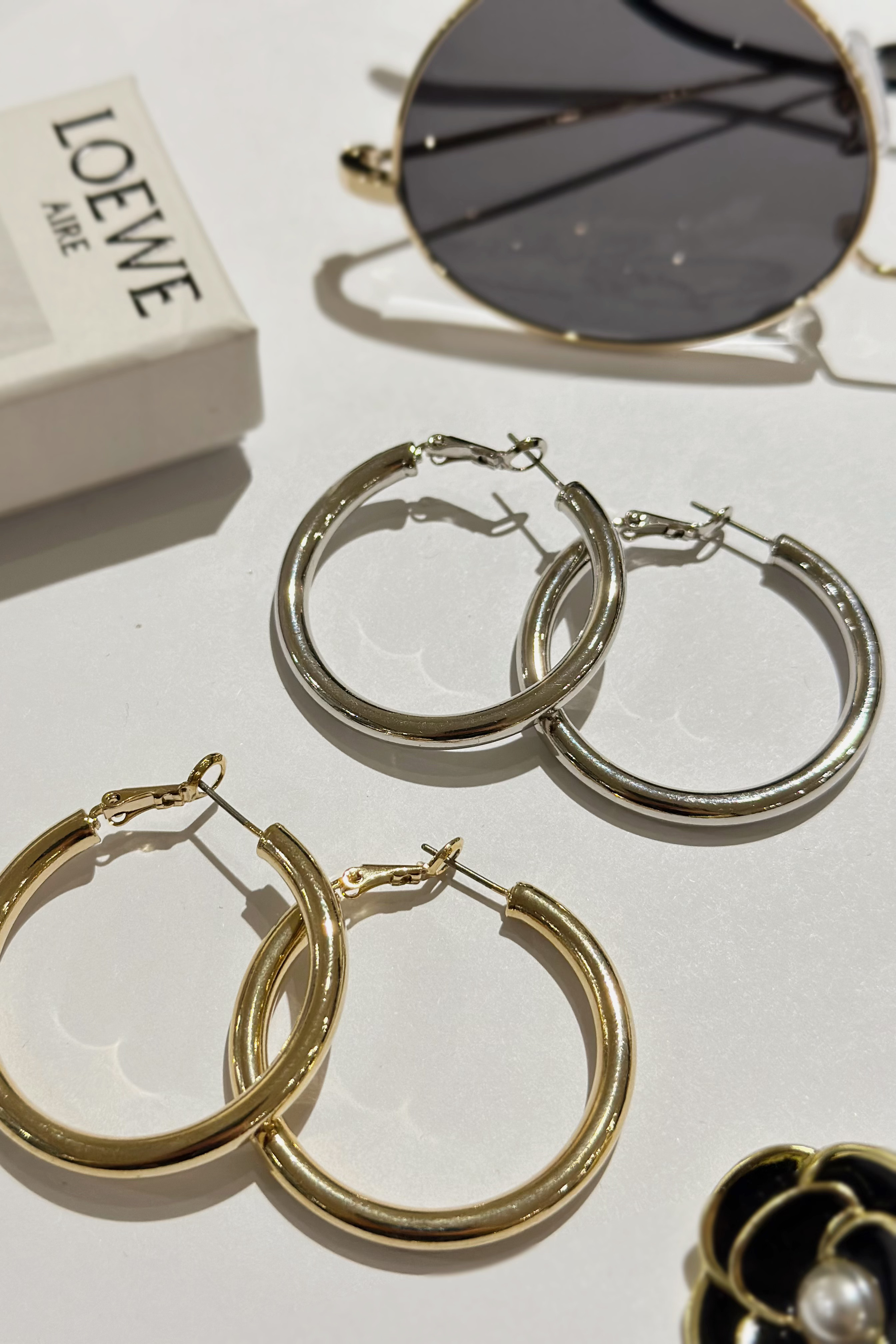 (現貨) 經典款圓圈耳環 GH67