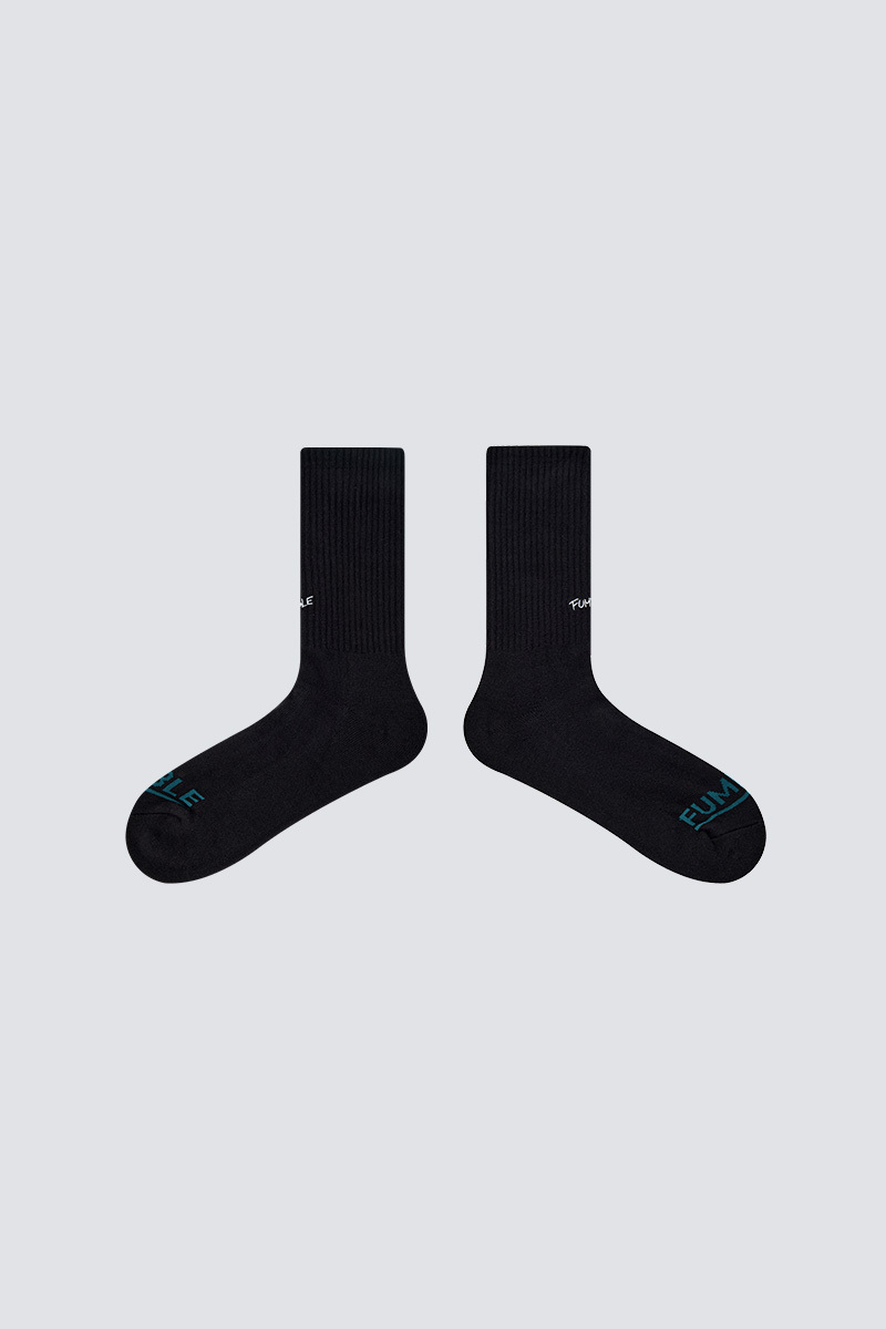 Comfy Essential Socks｜100% Cotton｜Black｜Hong Kong Original Design