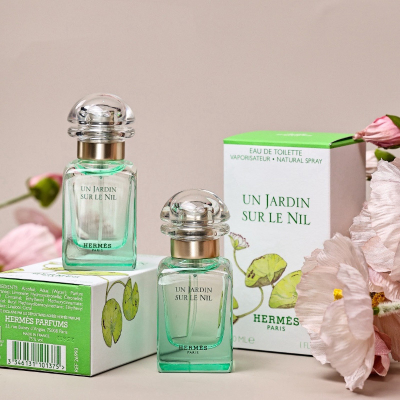 愛馬仕尼羅河花園香水禮盒30ml+30ml /組