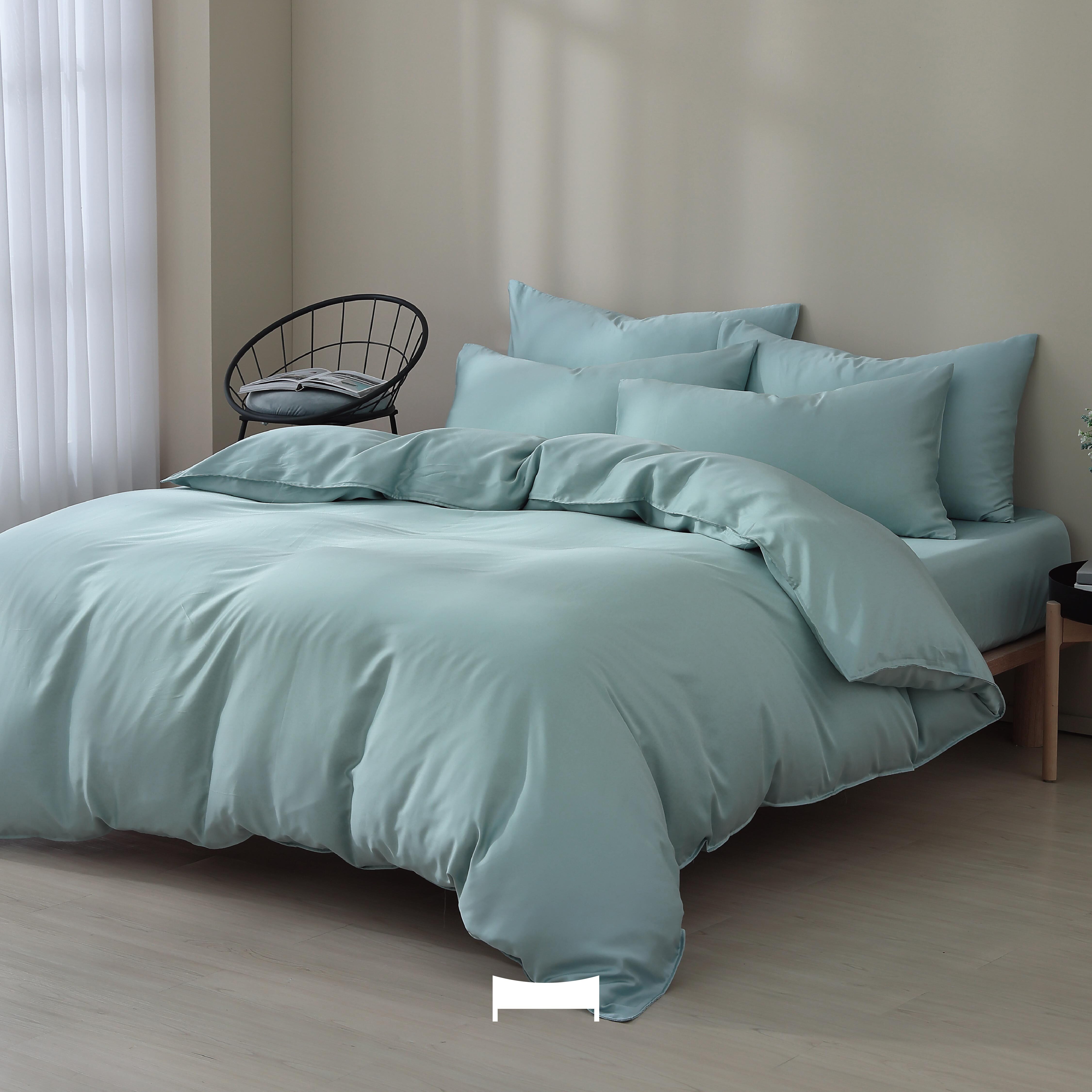 TENCEL BEDDING｜60支天絲四件組《灰綠 DUSTY GREEN》