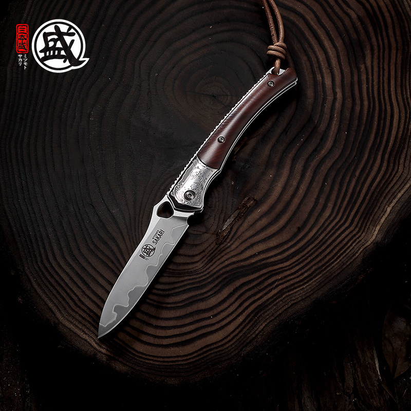 三本盛 - 劍魚摺疊刀｜301粉末鋼｜夾鋼技術