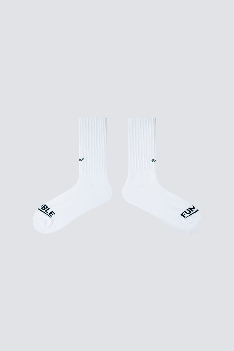 Comfy Essential Socks｜100% Cotton｜White｜Hong Kong Original Design