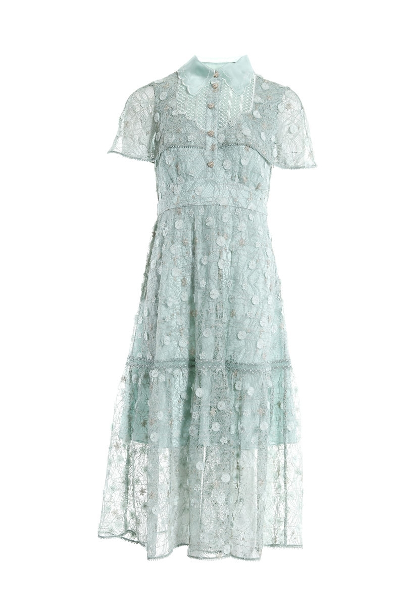 BC1EE116E1 小碎花蛋糕長洋