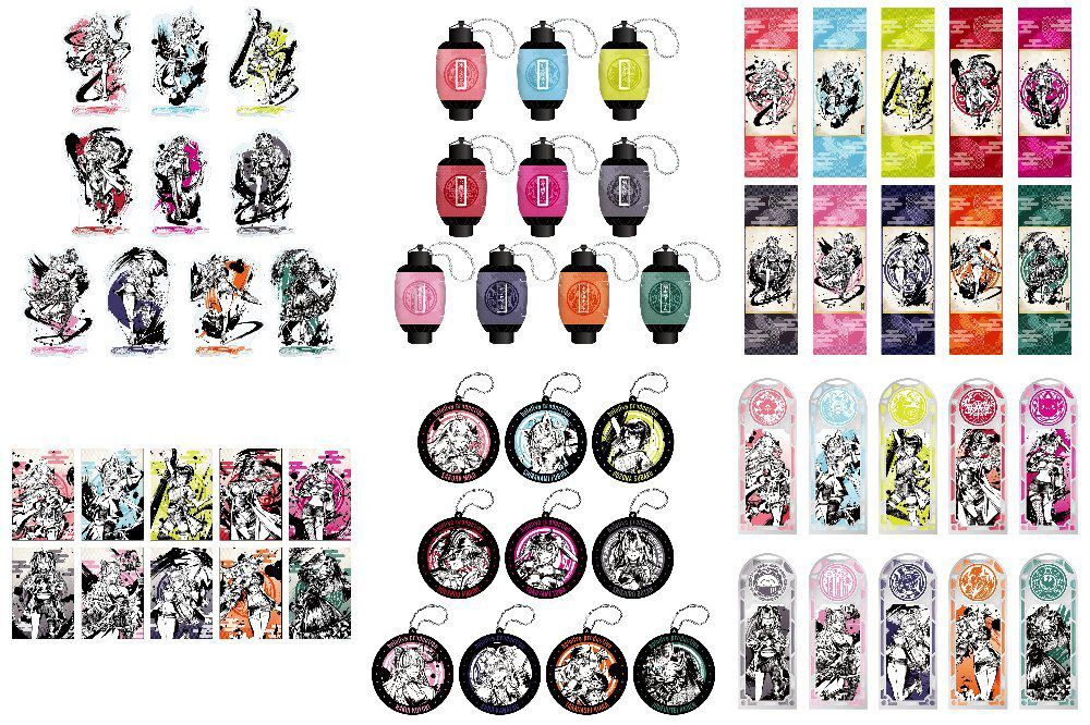 「官品代購」Hololive ホロライブ ぱしゃこれ／墨彩の宴ver. 第3弾 (さくらみこ🌸白上フブキ🌽大空スバル🚑宝鐘マリン🏴‍☠️常闇トワ👾獅白ぼたん♌博衣こより🧪Kobo Kanaeru☔Takanashi Kiara🐔)