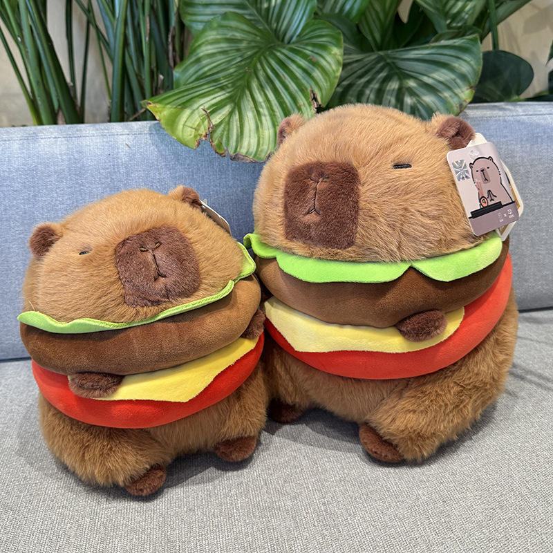 卡皮巴拉漢堡娃娃