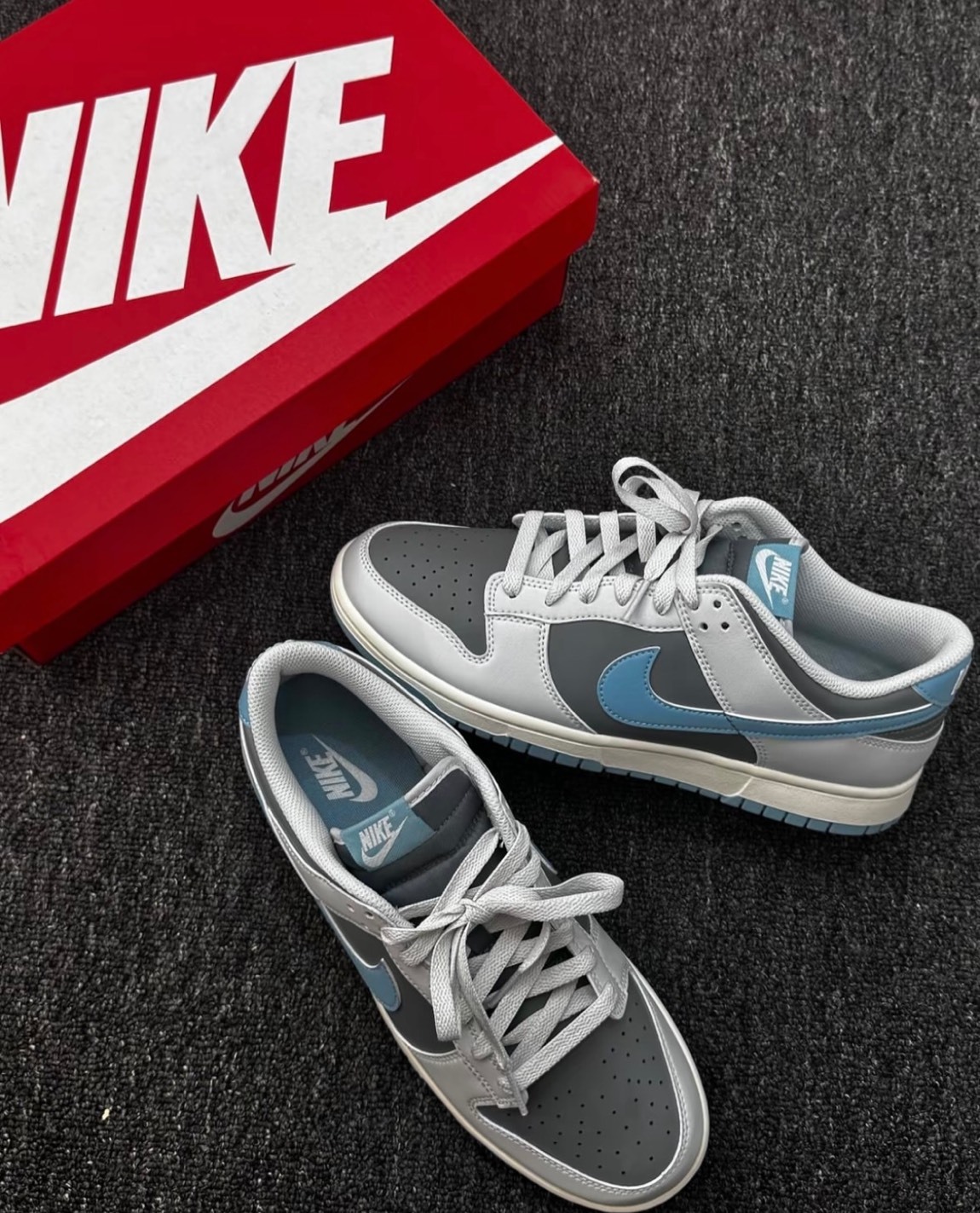 NIKE DUNK LOW 復古霧灰藍