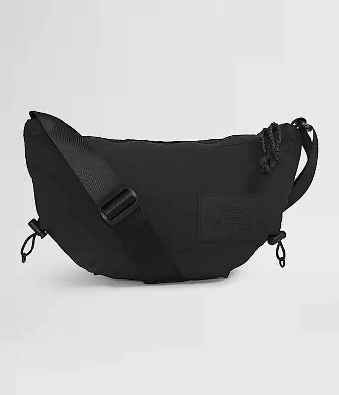 -(E2a03)-THE NORTH FACE WOMEN'S NEVER STOP CROSSBODY 防水 單肩 側背包黑 腋下包 黑(4H0)/白(QLI)-NF0A81DS