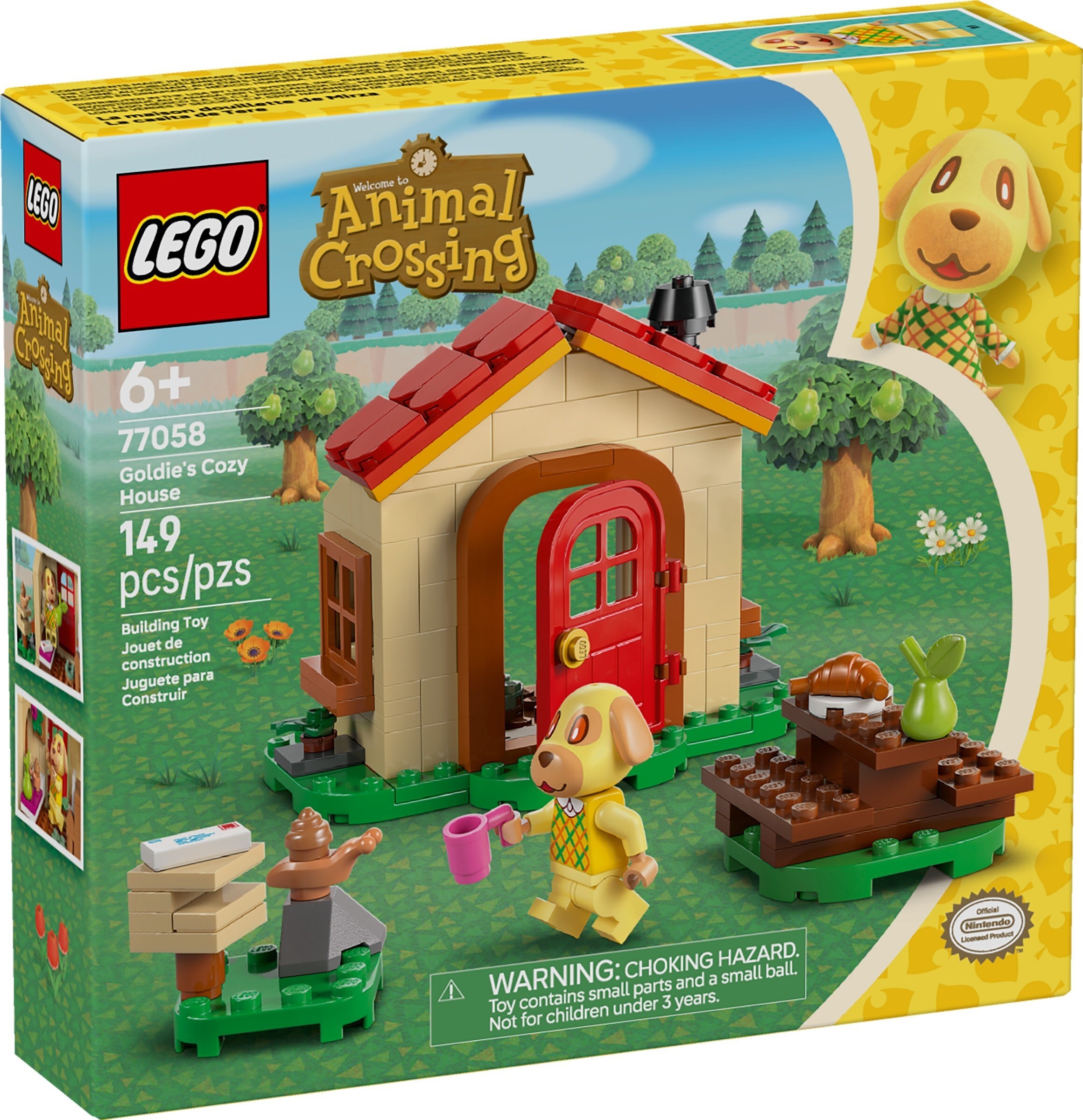 LEGO 77058 樂高積木 77058 Animal Crossing™ 動物森友會™系列 - 牛奶糖的小家