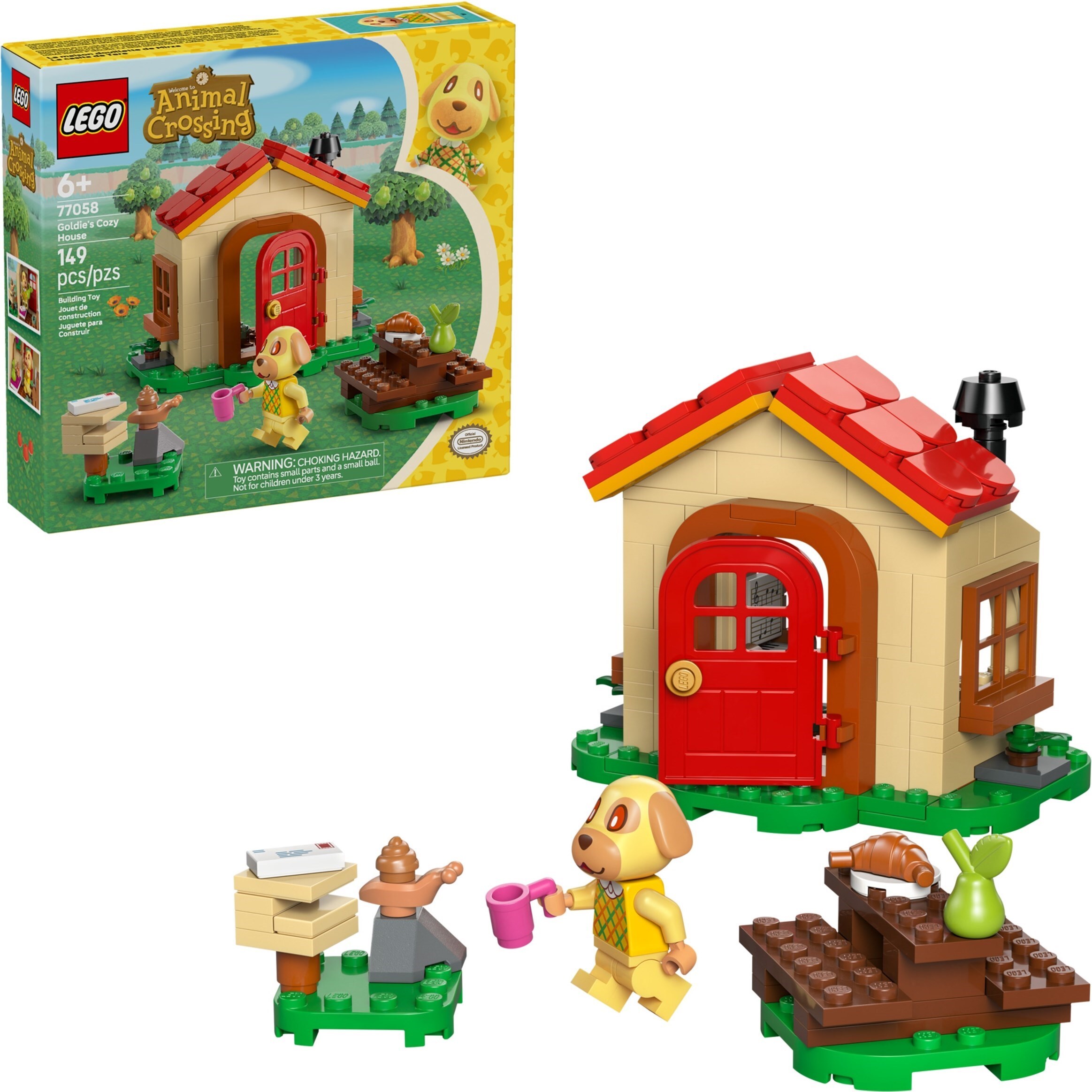 LEGO 77058 樂高積木 77058 Animal Crossing™ 動物森友會™系列 - 牛奶糖的小家