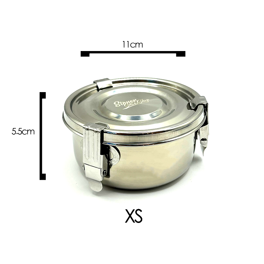 🇹🇼 Stoner Smoke Shop - Stainless Storage Container 不鏽鋼防臭氣密儲存盒