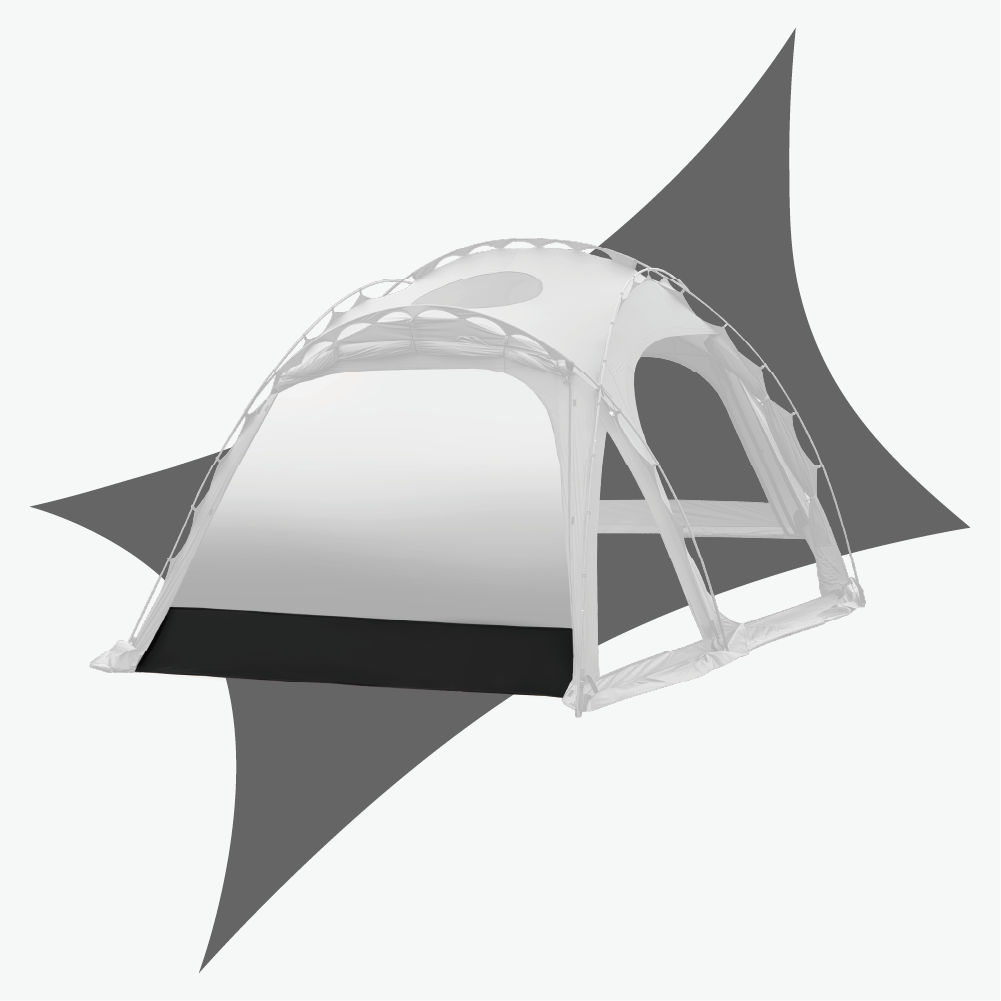 【URBANSIDE】ANKYLO 甲龍圓頂帳前門TPU掛窗