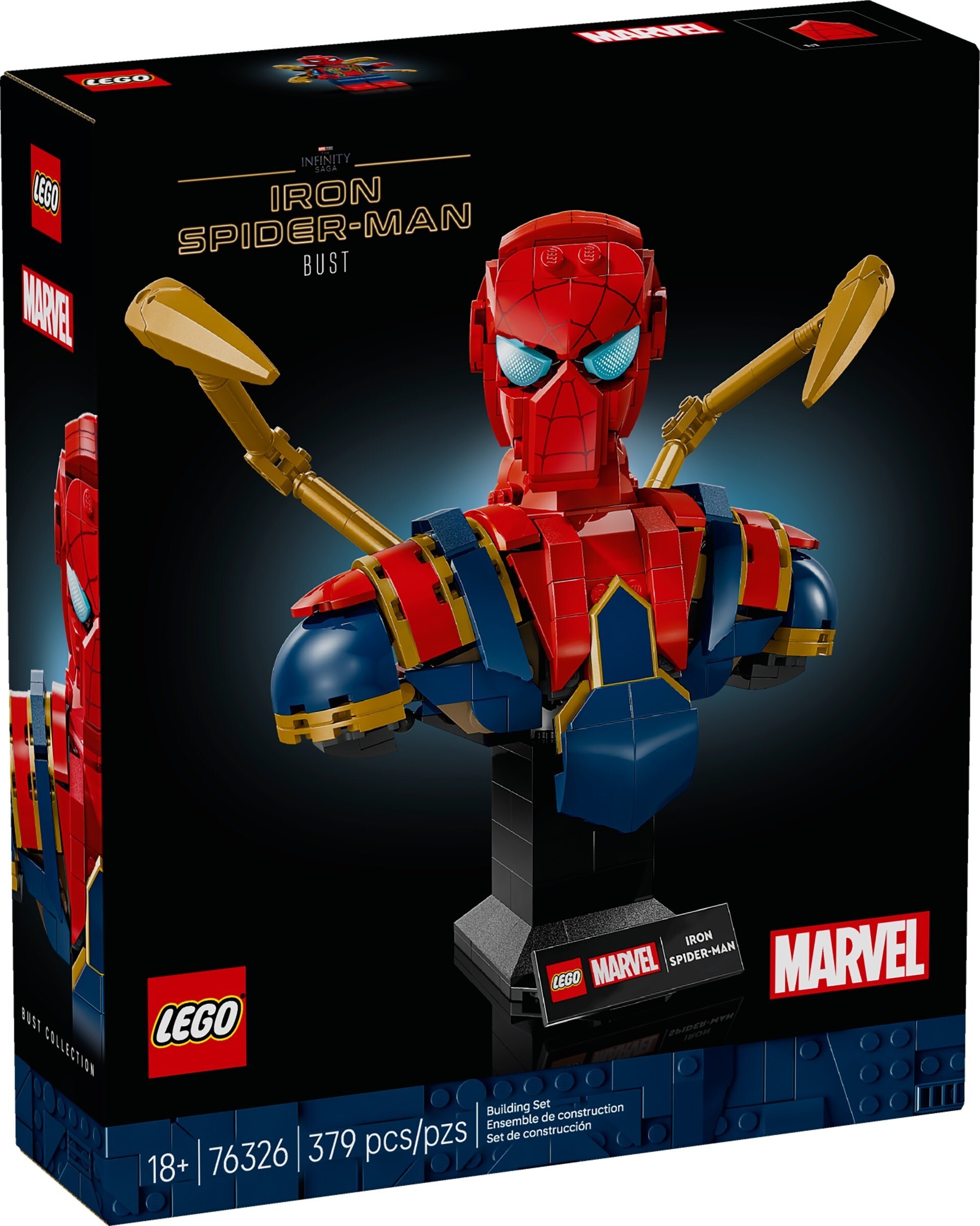 LEGO 76326 樂高積木 76326 Super Heroes 超級英雄系列 - 鋼鐵蜘蛛人半身像