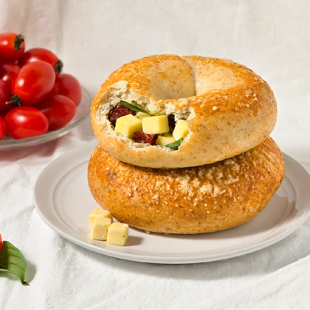 小農番茄瑪格麗特減醣貝果3入