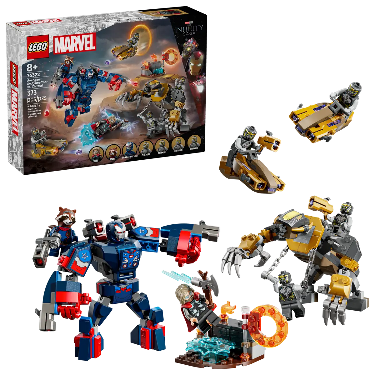 LEGO 76322 樂高積木 76322 Super Heroes 超級英雄系列 - 《復仇者聯盟：終局之戰》索爾大戰奇塔瑞