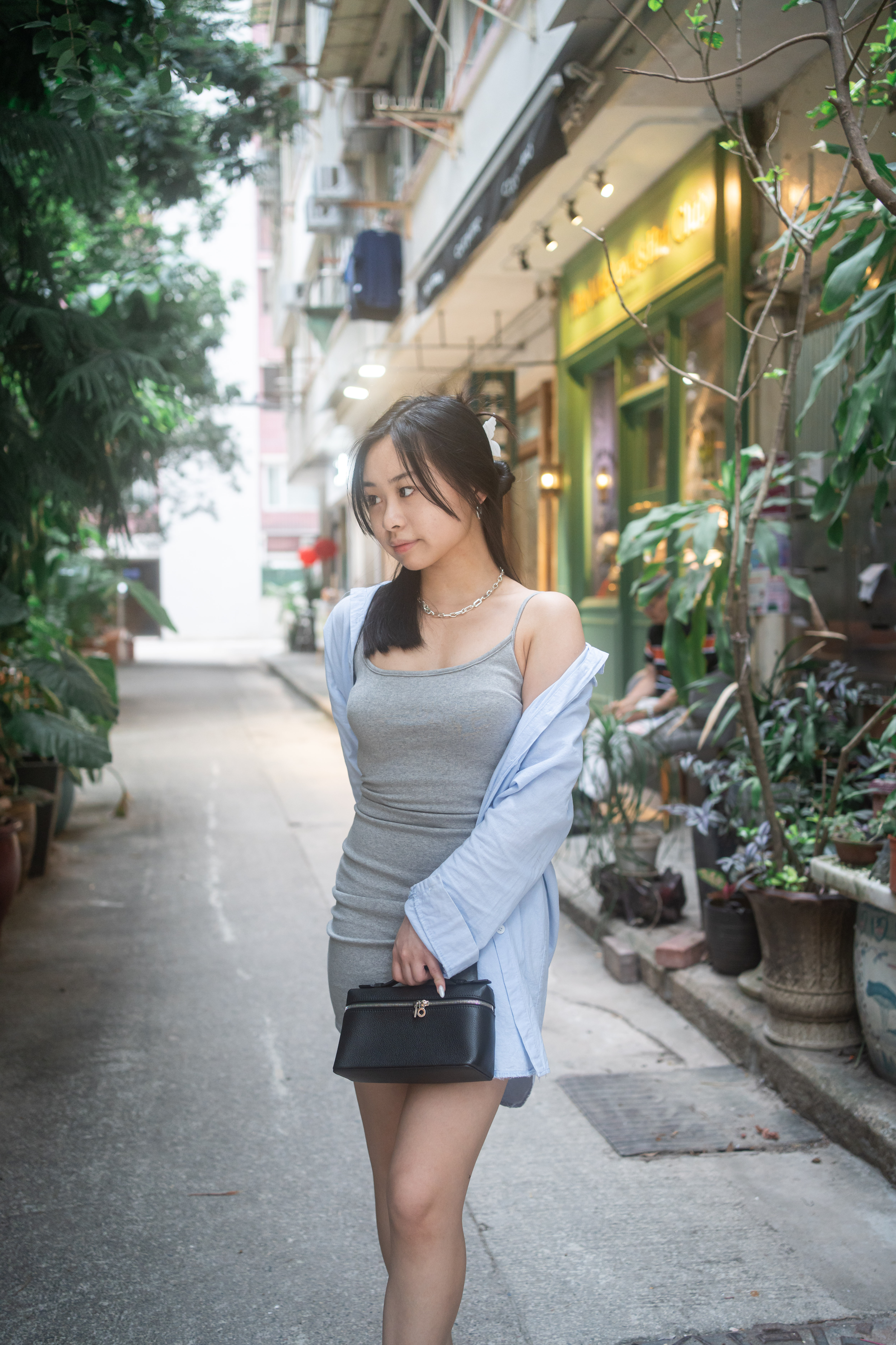 LORO PIANA Extra Pocket L19 飯盒袋 黑銀色